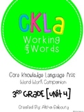 CKLA Skills Word Work Companion: 3rd Grade Unit 4