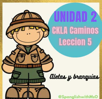 Preview of CKLA- Spanish Amplify Unidad 2 Lección 5 google slides