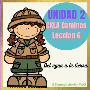 Preview of CKLA- Spanish Amplify Unidad 2 Lección 6 google slides