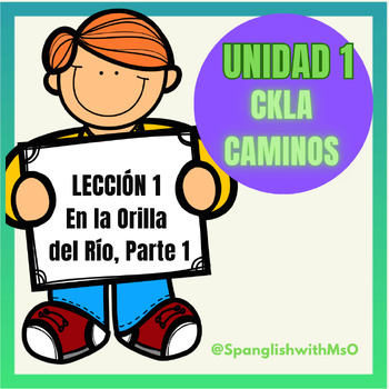 Preview of CKLA- Spanish Amplify Unit 1 /Lesson 1  Slideshows presentations