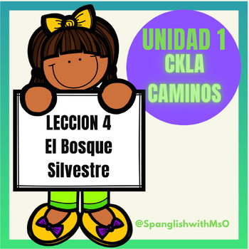 Preview of CKLA- Spanish Amplify Unit 1 /Lesson 4 Slideshows presentations