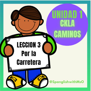 Preview of CKLA- Spanish Amplify Unit 1 /Lesson 3  Slideshows presentations