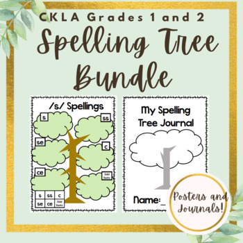 Preview of CKLA Spelling Tree Posters and Journals BUNDLE
