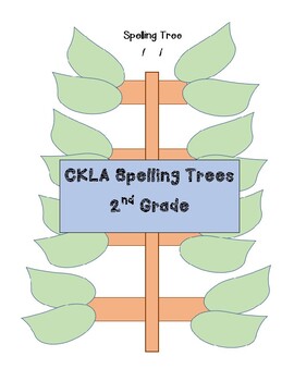 Preview of CKLA Skills Spelling Trees, 2nd Grade