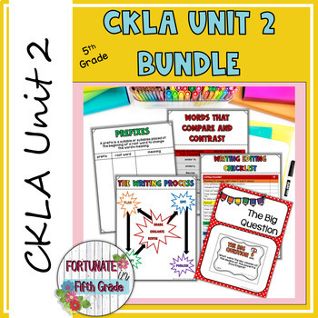 Preview of CKLA Unit 2 Bundle - 5th Grade