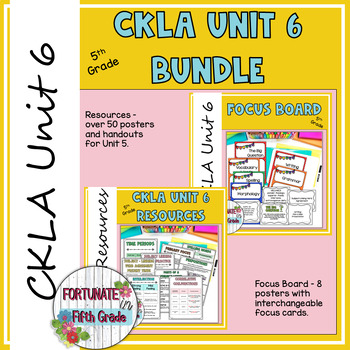 Preview of CKLA Unit 6 Bundle - 5th Grade