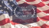 CKLA Unit 7 "The American Revolution" Quiz Chapter 7