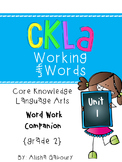 CKLA Skills Word Work Companion:2nd Grade Unit 1