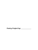 CKLA's Unit 3: Poetry Project Template