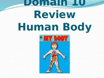 Preview of CKLA unit 10  review  Human body