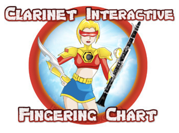 Preview of CLARINET Interactive Fingering Chart