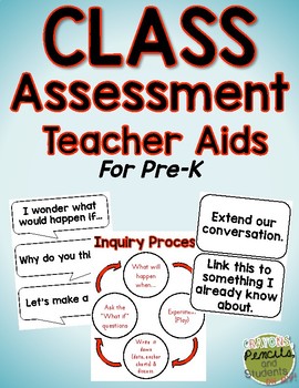 Preview of CLASS Assessment Teacher Aids