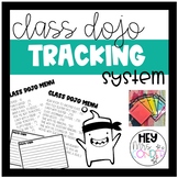 CLASS DOJO TRACKING SYSTEM | BEHAVIOR MANAGEMENT