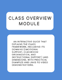 CLASS Overview Module: Quick Guide for PreK Teachers