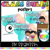 Reglas de la clase | Class Rules Posters Watercolor Classr