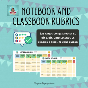 Preview of CLASSBOOK AND NOTEBOOK RUBRICS