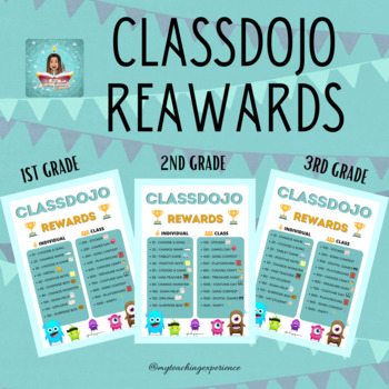 Preview of CLASSDOJO REWARDS