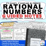 CLASSIFY & ORDER RATIONAL NUMBERS Doodle Math Interactive 
