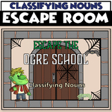 CLASSIFYING NOUNS Escape Room Activity | ELAR