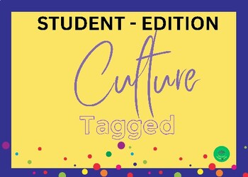 Preview of BRAIN BREAKS: TIME FILLER: CLASS CULTURE ACTIVITY: CULTURE TAGGED