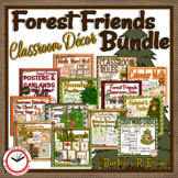 CLASSROOM DECOR BUNDLE Forest Camping Theme