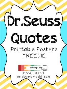 CLASSROOM FREEBIE: Printable Color Dr.Seuss... by Paisley-Pie by Charly ...