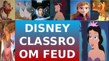 Preview of CLASSROOM FUED - Disney 2nd Edition