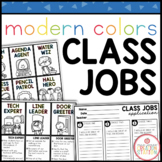 CLASSROOM JOBS | MODERN COLORS | CLASSROOM MANAGEMENT AND 