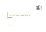CLASSROOM LANGUAGE