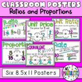 CLASSROOM POSTERS:  Ratios & Proportions
