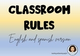 CLASSROOM RULES/NORMAS DE CLASE