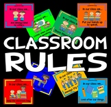 CLASSROOM RULES POSTERS TEACHING RESOURCES BEHAVIOUR EARLY