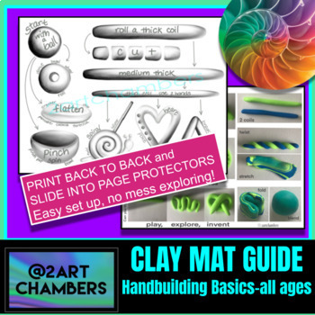 3 CLAY MATS FOR BUSY FINGERS!