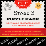 CLC Stage 3 Crossword Puzzle Pack - Cambridge Latin