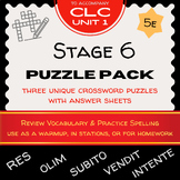 CLC Stage 6 Crossword Puzzle Pack - Cambridge Latin