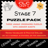 CLC Stage 7 Crossword Puzzle Pack - Cambridge Latin