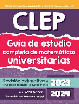 Preview of CLEP Guía de estudio completa de matemáticas universitarias