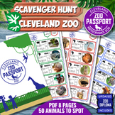 CLEVELAND METROPARKS ZOO  Game Passport Game - SCAVENGER H