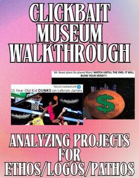 Preview of CLICKBAIT MUSEUM - Walkthrough/Rotation Activity USING STUDENT WORK
