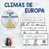 CLIMAS DE ESPAÑA Y EUROPA