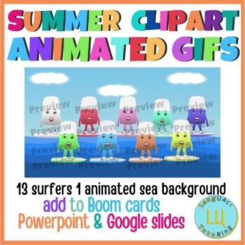Preview of CLIPART | ANIMATED GIFS  | ELA | FREE BACKGROUND