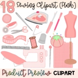 CLIPART: Sewing (Pink) | Sewing & Apparel | FACS, FCS | Clipart