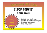 CLOCK DONKEY - 3 Card Games