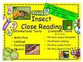 Close Reading - Informational (Insects) and Literature (Er