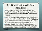CLOSE Reading Strategies Author's Craft v. Key Details