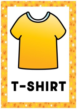 CLOTHES FLASHCARDS by Teaching Everywhere | TPT