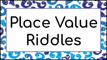 Preview of CMI Series: Place Value 6