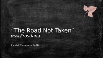Preview of CMP Lesson Plan: The Road Not Taken