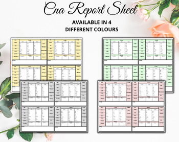 CNA Sheet Report cna template Printable Fully Editable CNA Flow