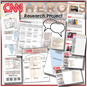 Preview of CNN Everyday/Unlikely Hero Award Research Project